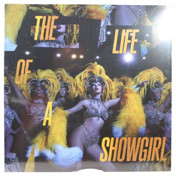 Taylor Swift "The Life Of A Showgirl" Show Business Edition Golden Vinyl - Picture 3 of 6